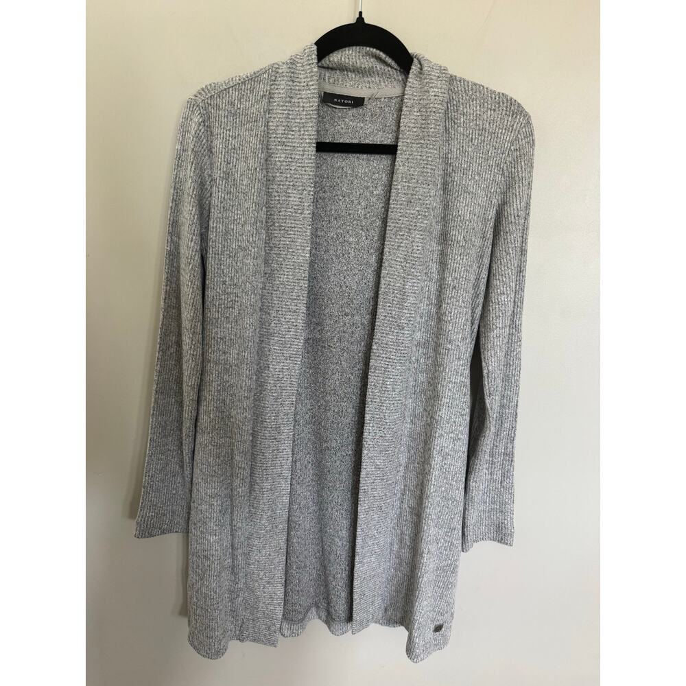 NWOT Natori Ulla Cardigan in Heathered Grey SZ XS